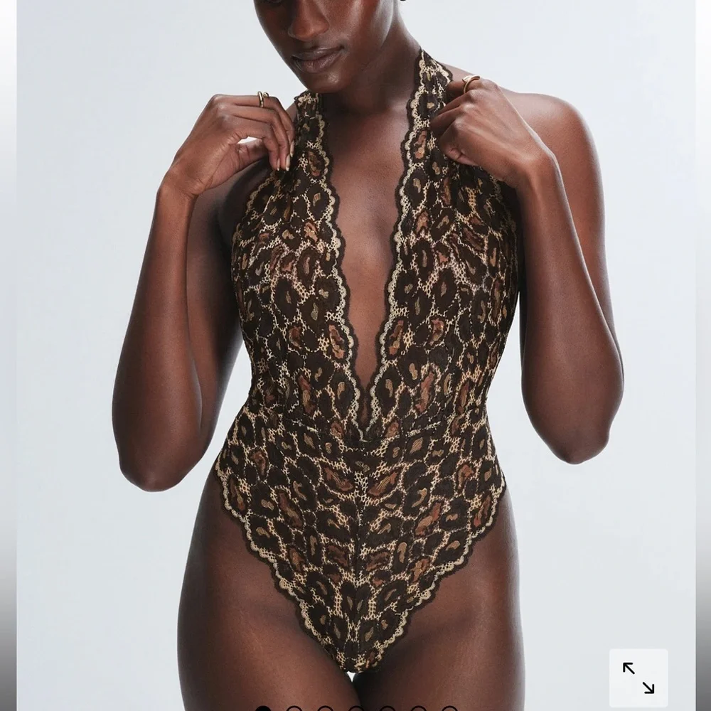 NEW IN PACKAGING Savage x Fenty On the Prowl Lace Teddy - Picture 6 of 8